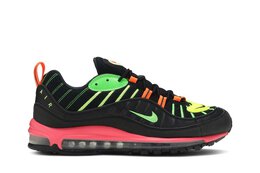 Nike: Чёрные кроссовки  Air Max 98