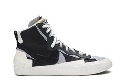 Nike: Чёрные кроссовки  Blazer Mid