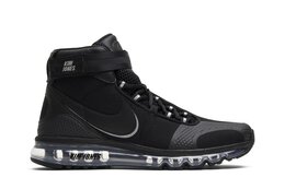 Nike: Чёрные кроссовки  Air Max