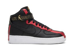 Nike: Чёрные кроссовки  Air Force 1 High