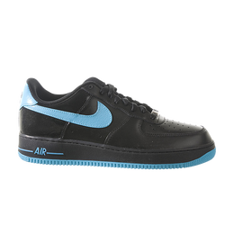 Nike: Голубые кроссовки  Air Force 1 Low