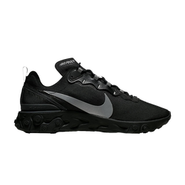 Nike: Чёрные кроссовки  React Element 55