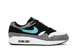 Nike: Чёрные кроссовки  Air Max 1