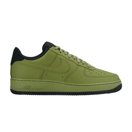 Nike: Зелёные кроссовки  Air Force 1