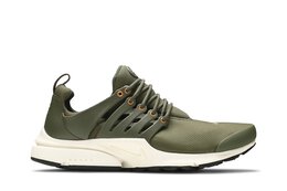 Nike: Зелёные кроссовки  Air Presto