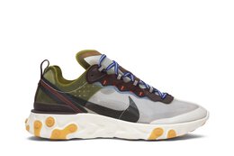 Nike: Зелёные кроссовки  React Element 87