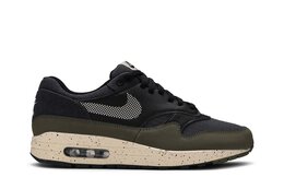 Nike: Зелёные кроссовки  Air Max 1