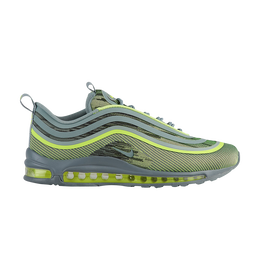 Nike: Зелёные кроссовки  Air Max 97