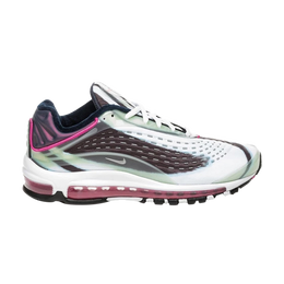 Nike: Зелёные кроссовки  Air Max Deluxe