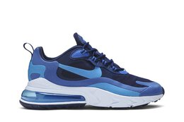 Nike: Синие кроссовки  Air Max 270 React