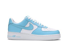 Nike: Голубые кроссовки  Air Force 1 Low