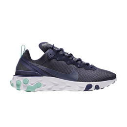 Nike: Тёмные кроссовки  React Element 55