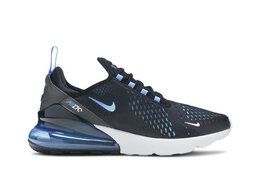 Nike: Голубые кроссовки  Air Max 270