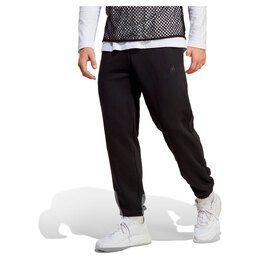 Adidas: Чёрные брюки 