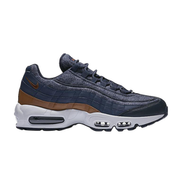 Nike: Голубые кроссовки  Air Max 95 Premium