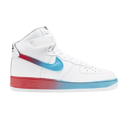 Nike: Голубые кроссовки  Air Force 1 High