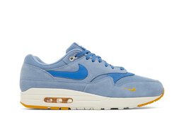 Nike: Голубые кроссовки  Air Max 1