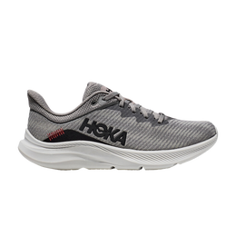 HOKA: Серые кроссовки 