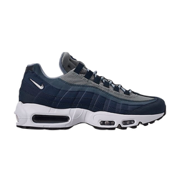 Nike: Голубые кроссовки Air Max 95