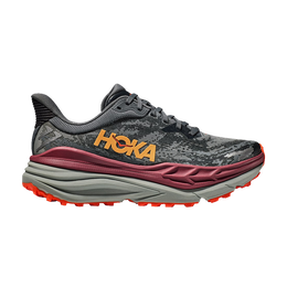 HOKA: Серые кроссовки 