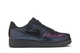 Nike: Фиолетовые кроссовки  Air Force 1