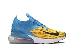 Nike: Голубые кроссовки  Air Max 270 Flyknit