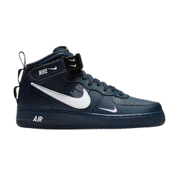 Nike: Синие кроссовки  Air Force 1