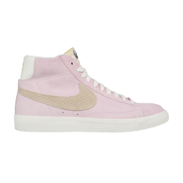 Nike: Розовые кроссовки  Blazer Mid Premium