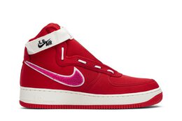 Nike: Красные кроссовки  Air Force 1 High