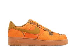 Nike: Оранжевые кроссовки  Air Force 1 Low