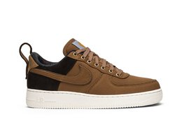 Nike: Коричневые кроссовки  Air Force 1