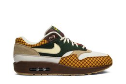 Nike: Коричневые кроссовки  Air Max 1