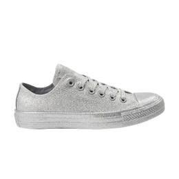 Converse: Серебристые кроссовки  Chuck Taylor All Star