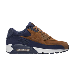 Nike: Коричневые кроссовки Air Max 90 Premium