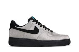 Nike: Серебристые кроссовки  Air Force 1 Low