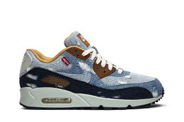 Nike: Серые кроссовки  Air Max 90