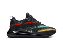 Nike: Чёрные кроссовки  Air Max 720