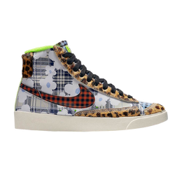 Nike: Серые кроссовки  Blazer Mid