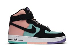 Nike: Чёрные кроссовки  Air Force 1 High