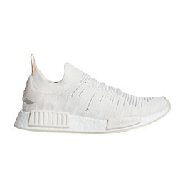 Adidas: Белые кроссовки  NMD_R1 STLT