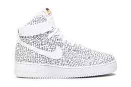 Nike: Белые кроссовки  Air Force 1 High