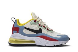 Nike: Белые кроссовки  Air Max 270 React