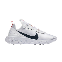 Nike: Белые кроссовки  React Element 55