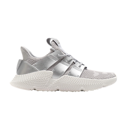 Adidas: Серебристые кроссовки  Prophere