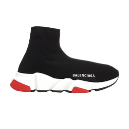 Balenciaga: Чёрные кроссовки Speed Trainer