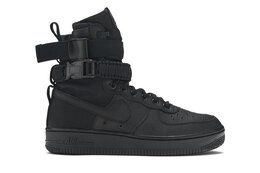 Nike: Чёрные кроссовки  Air Force 1 High