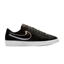 Nike: Чёрные кроссовки  Blazer Low