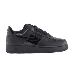 Nike: Чёрные кроссовки  Air Force 1 Low