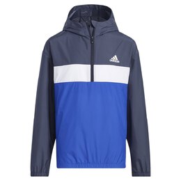 Adidas: Синяя куртка 