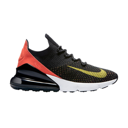 Nike: Жёлтые кроссовки  Air Max 270 Flyknit